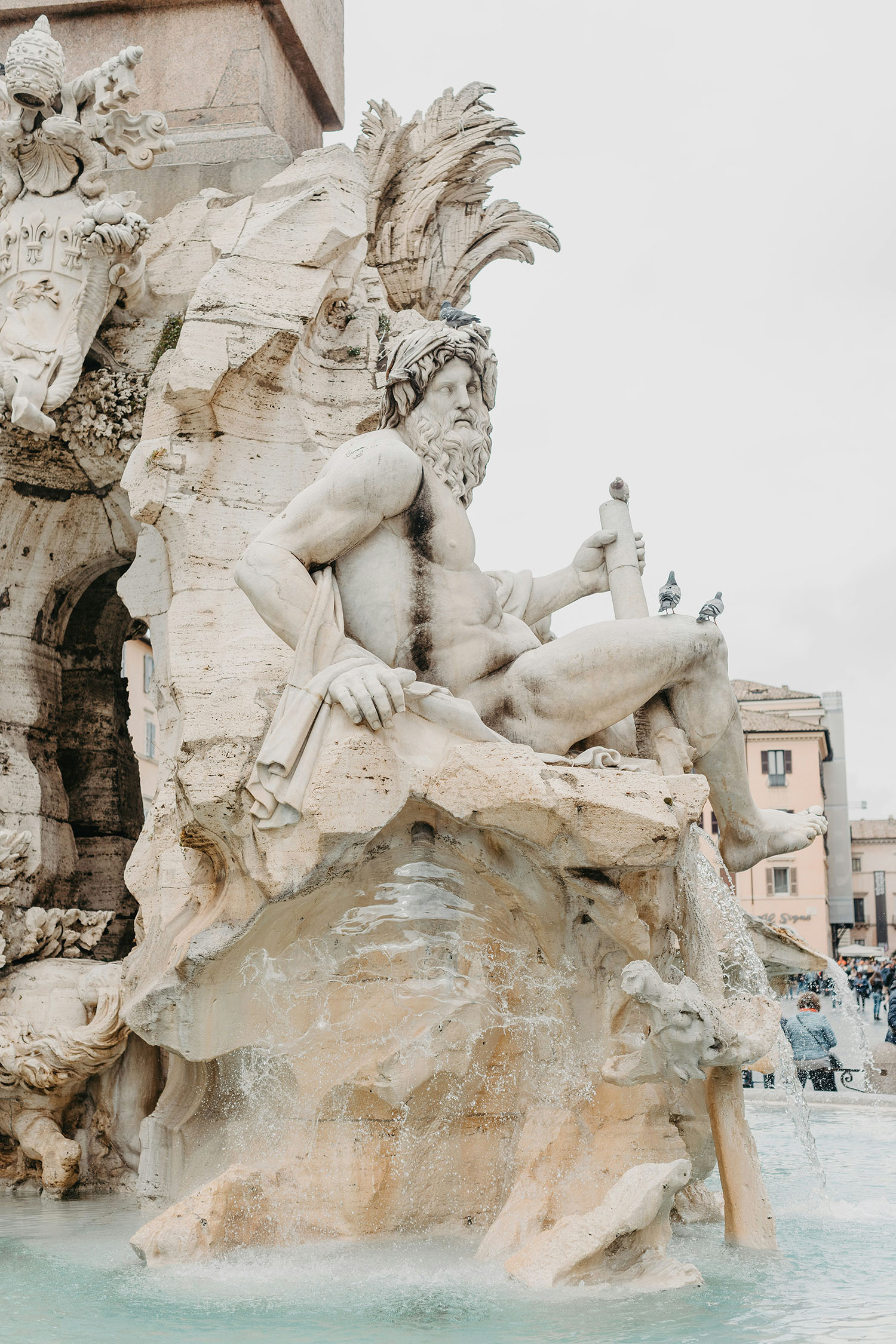 Famous Trevi Fountain
