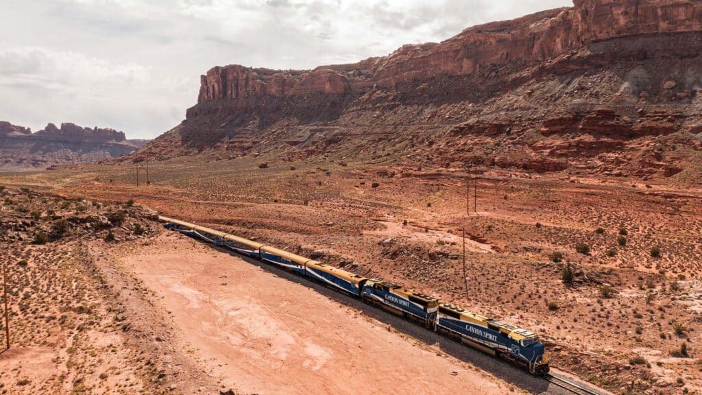 Luxury train Canyon Spirit