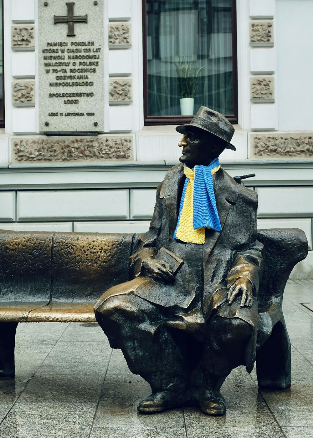 Lodz-Tuwims-Bench