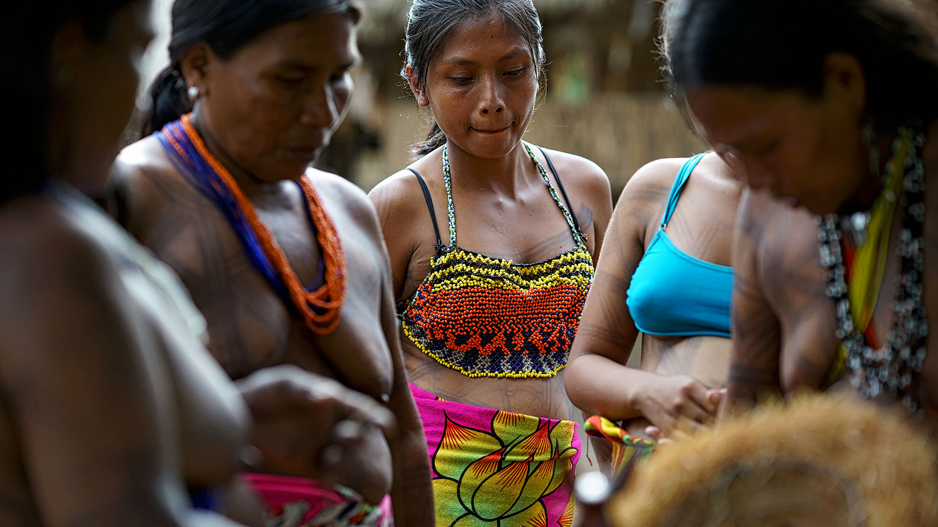 Embera Wounaan Indigenous community, approximately 250 km from Panama City